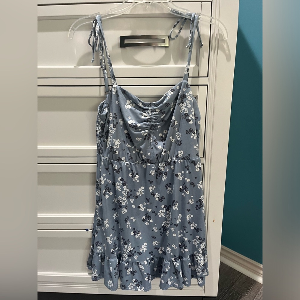 NWT MP Nine Britton Knit dress- Light blue
